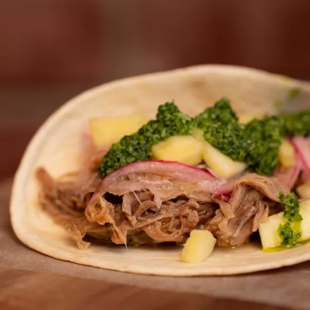 Gourmet Pork Taco
