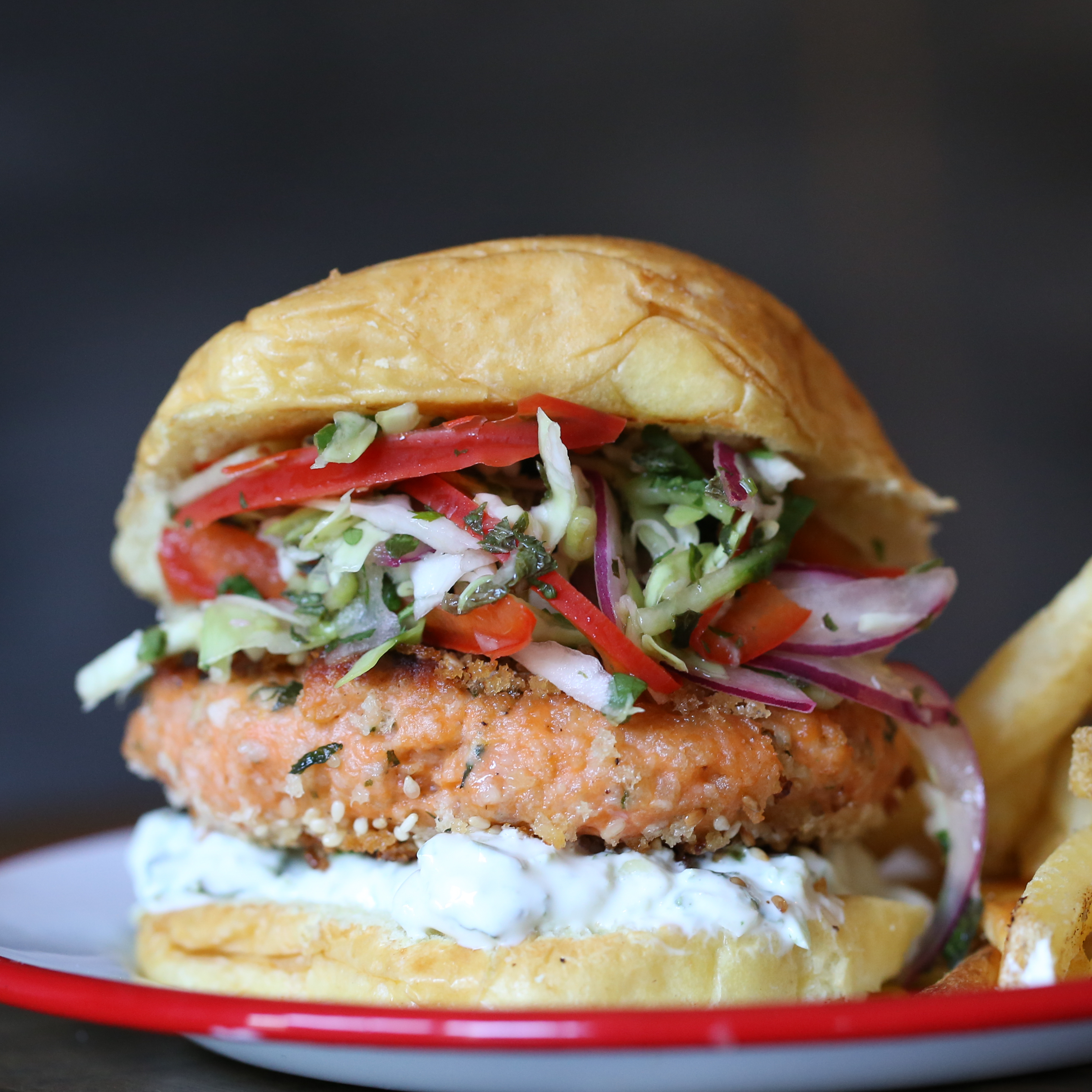 Salmon Burger